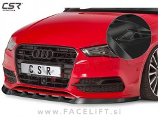 Audi A3 8V Cabriolet S-Line 14-16 podaljšek sprednjega odbijača črni (sijaj) Audi A3 8V Cabriolet S-Line 14-16 podaljšek sprednjega odbijača črni (sijaj)