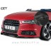 Audi A6 S-Line, S6 4G 14-18 podaljšek sprednjega odbijača karbon sijaj