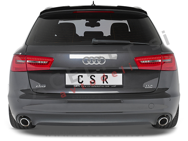 Audi A6 Karavan 4G 11-18 strešni spojler karbon sijaj