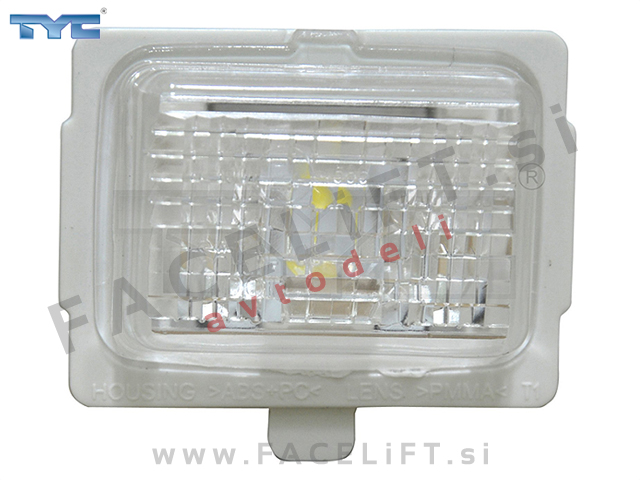 Mercedes C W204 11-14 LED osvetlitev registrske tablice