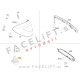 Mercedes C W204 11-14 LED osvetlitev registrske tablice