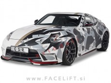 Nissan 370Z Nismo 13-20 podaljšek sprednjega odbijača črni (mat)