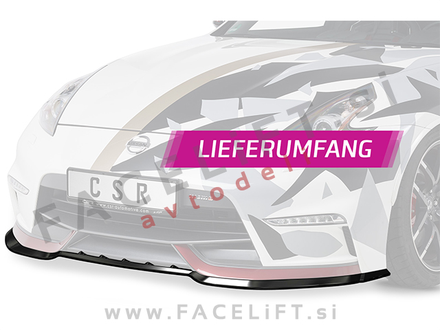 Nissan 370Z Nismo 13-20 podaljšek sprednjega odbijača karbon (mat)