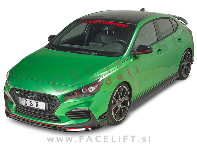 Hyundai i30 16- pragovi karbon (sijaj)
