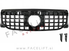 Mercedes GLB X247 19- maska črna (sijaj)