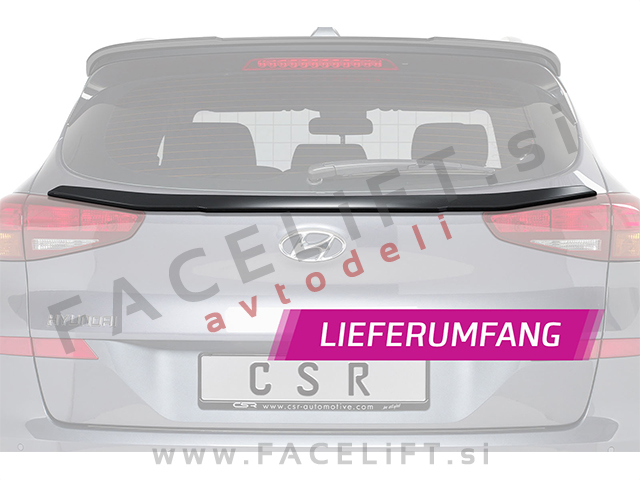 Hyundai Tucson 15-20 spojler za prtljažnik črni (mat)
