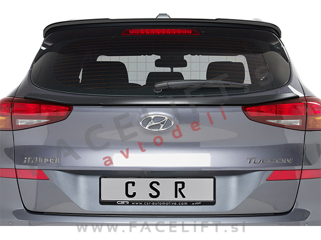 Hyundai Tucson 15-20 spojler za prtljažnik karbon (mat)