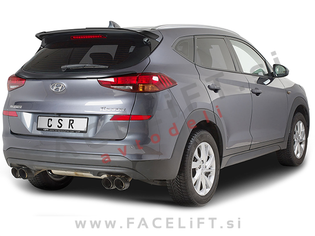 Hyundai Tucson 15-20 spojler za prtljažnik karbon (mat)