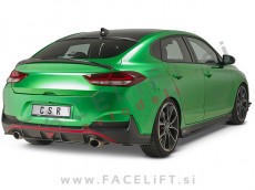 Hyundai i30 Fastback 16- blenda za zadnje steklo karbon (mat)
