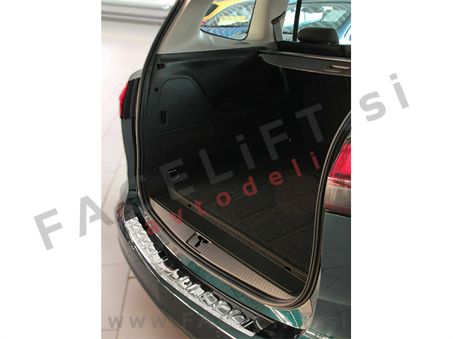 Opel Zafira Tourer 11-19 zaščita zadnjega odbijača kromirana (sijaj)