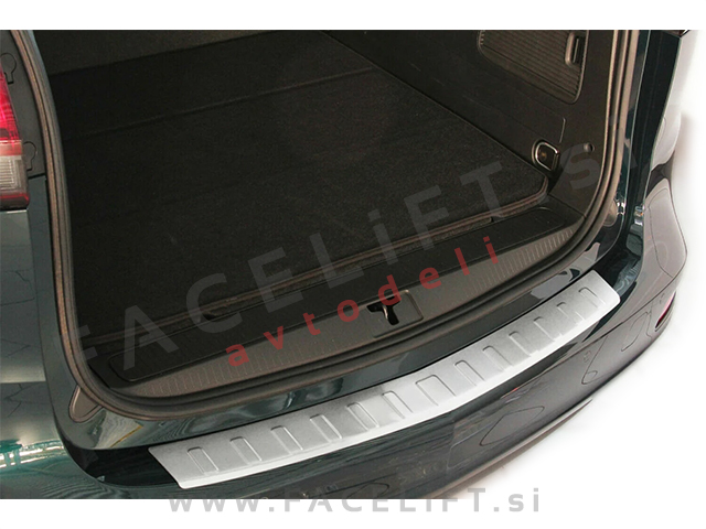 Opel Zafira Tourer 11-19 zaščita zadnjega odbijača srebrna (mat)
