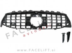 Mercedes CLA C118 X118 19- maska črna (sijaj)