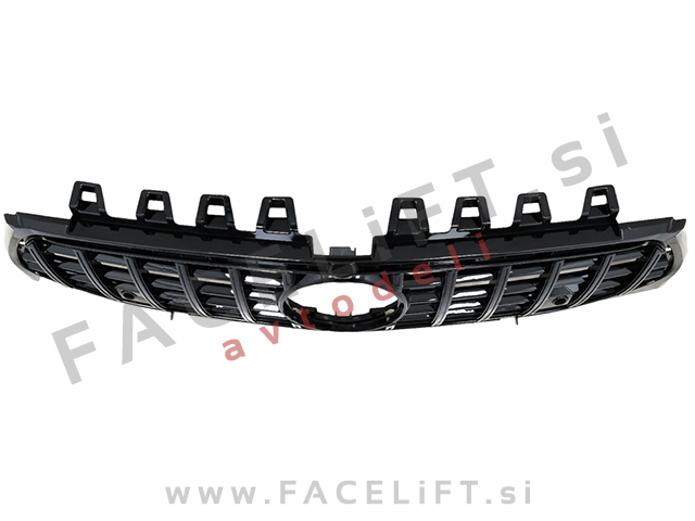 Mercedes CLA C118 X118 19- maska črna (sijaj)