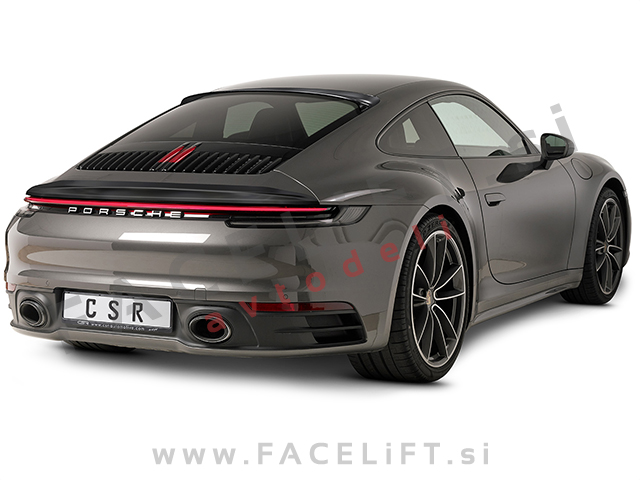 Porsche 911 19- blenda za zadnje steklo črna (mat)