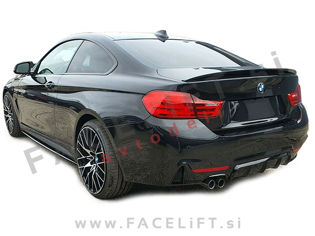 BMW 4 F32 F33 F36 difuzor M-Performance karbon (sijaj)