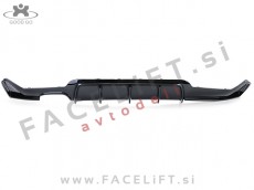 BMW 4 F32 F33 F36 difuzor M-Performance črni (sijaj)