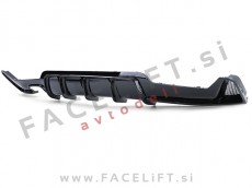 BMW 4 F32 F33 F36 difuzor M-Performance črni (sijaj)