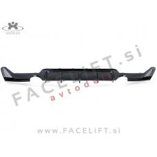 BMW 4 F32 F33 F36 difuzor M-Performance črni (sijaj)
