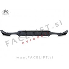 BMW 4 F32 F33 F36 difuzor M-Performance črni (sijaj)