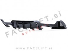 BMW 4 F32 F33 F36 difuzor M-Performance črni (sijaj)