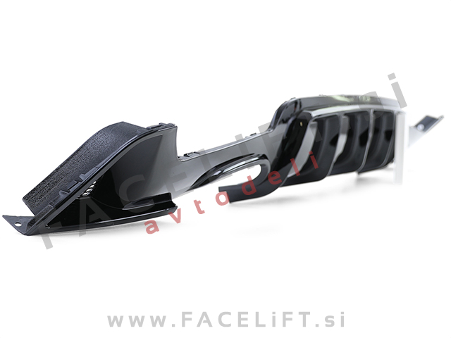 BMW 4 F32 F33 F36 difuzor M-Performance črni (sijaj)