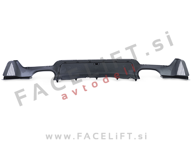 BMW 4 F32 F33 F36 difuzor M-Performance črni (sijaj)