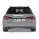 Audi A4 Karavan B9 15-19 strešni spojler črni (mat)