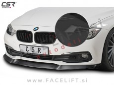 BMW 3 F30 F31 LCI 15-19 podaljšek sprednjega odbijača črni mat