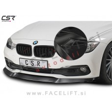 BMW 3 F30 F31 LCI 15-19 podaljšek sprednjega odbijača črni sijaj