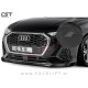 Audi Q3 F3 18- podaljšek sprednjega odbijača črni (mat)