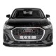 Audi Q3 F3 18- podaljšek sprednjega odbijača črni (mat)