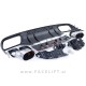 Mercedes C Coupe C205 AMG Line 15-18 difuzor z nastavki za izpuh