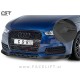 Audi A1 8X 14-18 podaljšek sprednjega odbijača črni (mat)