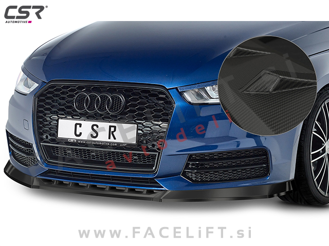 Audi A1 8X 14-18 podaljšek sprednjega odbijača karbon (mat) Audi A1 8X 14-18 podaljšek sprednjega odbijača karbon (mat)