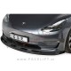 Tesla Model 3 17- podaljšek sprednjega odbijača karbon (mat)