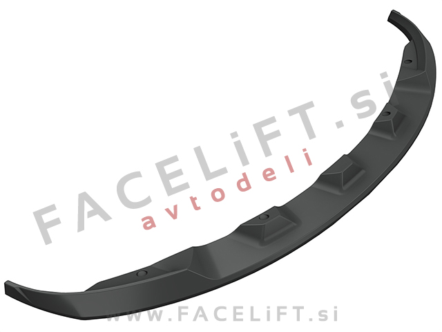 Tesla Model 3 17- podaljšek sprednjega odbijača karbon (mat)