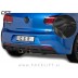 VW Golf 6 R 08-12 difuzor črni (sijaj)