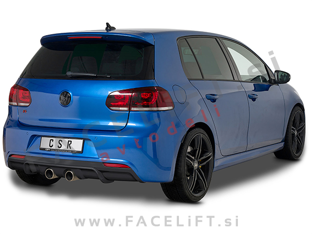 VW Golf 6 R 08-12 difuzor črni (sijaj)
