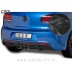 VW Golf 6 R 08-12 difuzor karbon (sijaj)