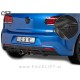 VW Golf 6 R 08-12 difuzor karbon (sijaj)