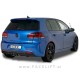 VW Golf 6 R 08-12 difuzor karbon (sijaj)