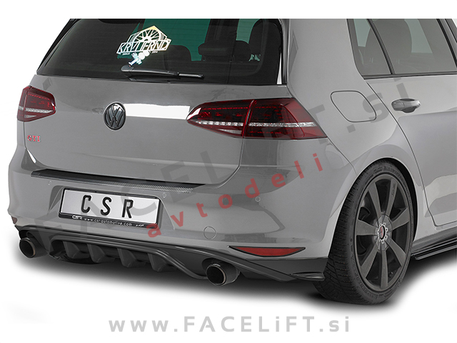 VW Golf 7 12-17 difuzor črni (sijaj)