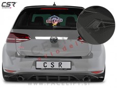 VW Golf 7 12-17 difuzor karbon (mat)