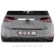 VW Golf 7 12-17 difuzor karbon (mat)