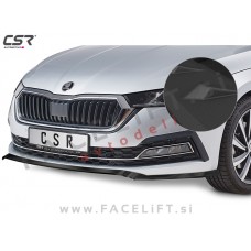 Škoda Octavia 19- podaljšek sprednjega odbijača črni (mat)
