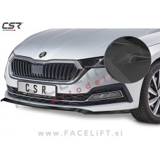 Škoda Octavia 19- podaljšek sprednjega odbijača črni (mat)