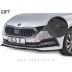 Škoda Octavia 19- podaljšek sprednjega odbijača črni (mat)