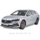 Škoda Octavia 19- podaljšek sprednjega odbijača črni (mat)