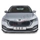 Škoda Octavia 19- podaljšek sprednjega odbijača črni (mat)