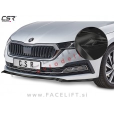 Škoda Octavia 19- podaljšek sprednjega odbijača črni (sijaj)